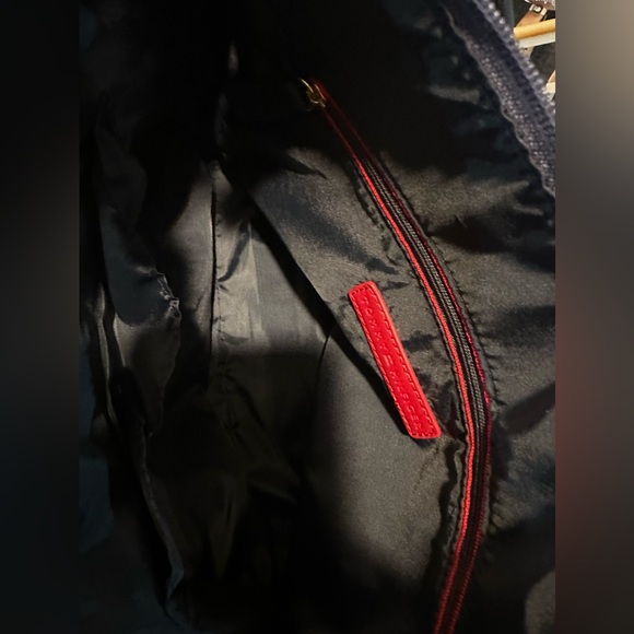 Tommy Hilfiger Navy and White Patterned Bag New no tags - Picture 6 of 6